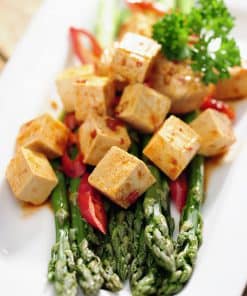 aspergesalade met tofu
