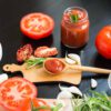 suikervrije zongedroogde tomatenketchup