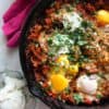 Shakshuka aubergine