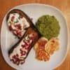 aubergine groene muntpuree