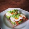 Avocado toast met ei