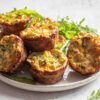 bloemkoolcups met omelet