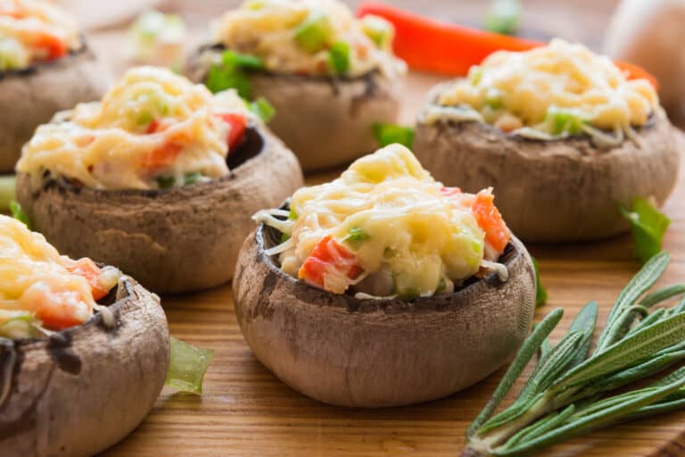 Voedzame portobello’s met vulling uit de oven Recept Metabolic Balance