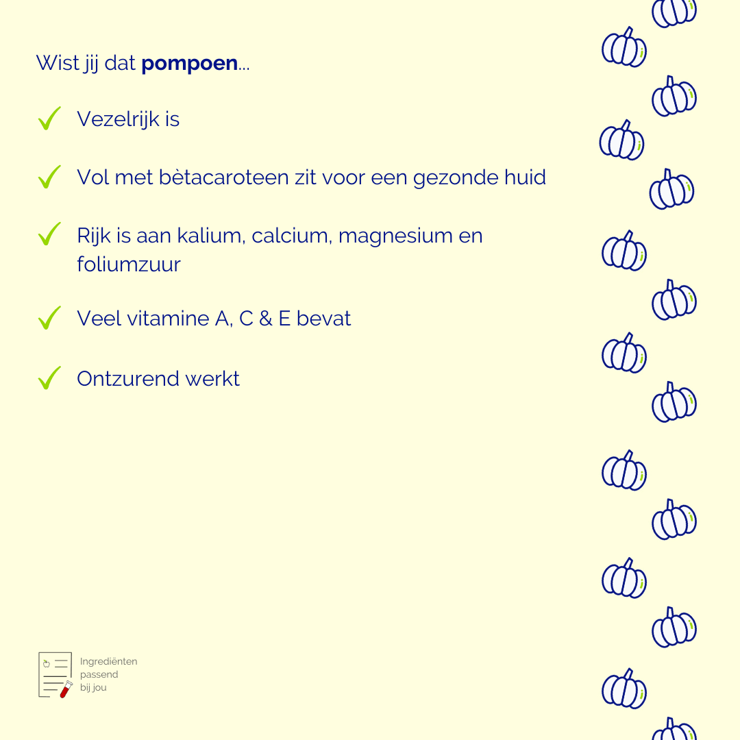 Gezondheidsvoordelen pompoen