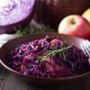 Gestoofde rode kool met appel